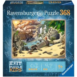 Ravensburger - EXIT Puzzle Kids Das Piratenabenteuer, 368 Teile