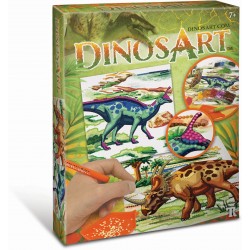 Dinos Art - Dino Steine nach Zahlen