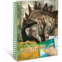 Dinos Art - Dino Stickern nach Zahlen