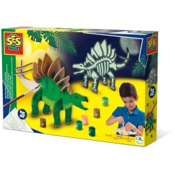 SES Creative - Holz Dino glow in the dark