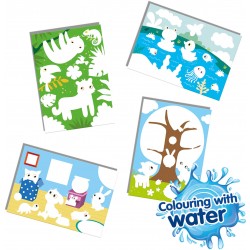 SES Creative - Malen mit Wasser - Versteckte Tiere