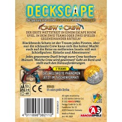 ABACUSSPIELE - Deckscape - Crew vs Crew - Die Pirateninsel