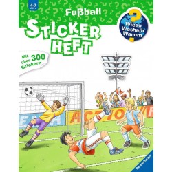 Ravensburger Buch - Wieso Weshalb Warum - Stickerheft - Fußball