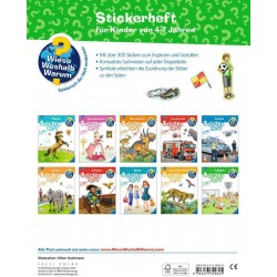 Ravensburger Buch - Wieso Weshalb Warum - Stickerheft - Fußball