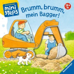 Ravensburger - ministeps - Brumm, brumm, mein Bagger!