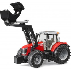 Massey Ferguson 7600 mit Frontlader