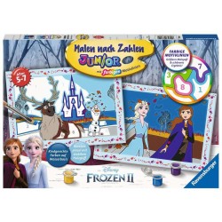 Ravensburger Spiel - Malen nach Zahlen - Frozen 2 - Freunde fürs Leben