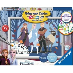Ravensburger Spiel - Malen nach Zahlen - Frozen 2 - Abenteuerreise