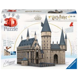 Ravensburger Spiel - 3D Puzzle - Harry Potter Hogwarts Schloss - Die Große Halle, 540 Teile