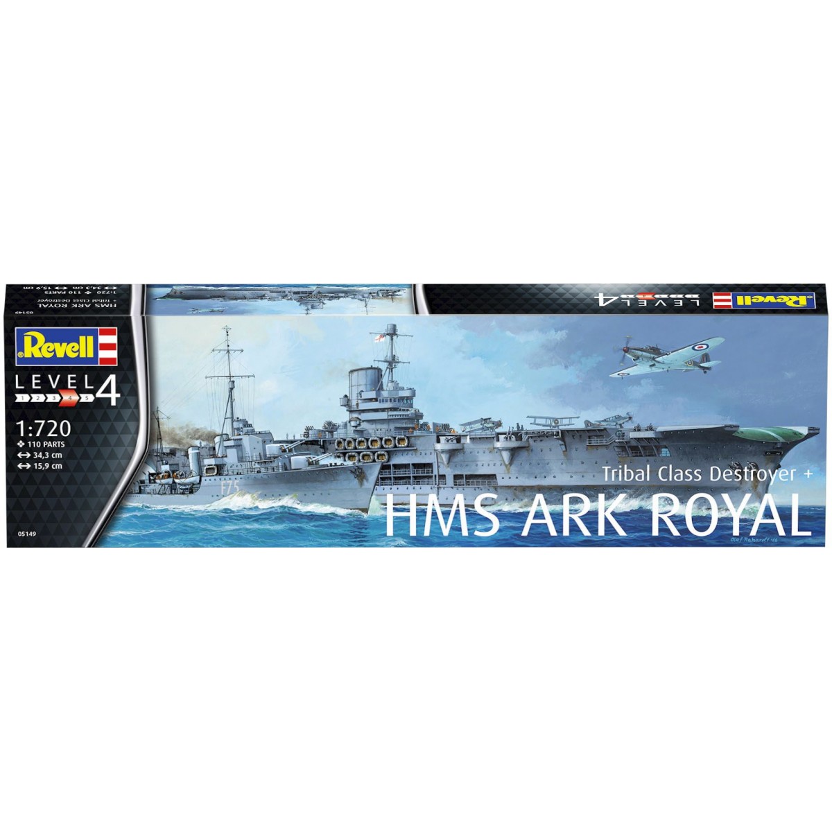 Revell - HMS Ark Royal & Tribal Class Des