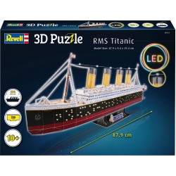 Revell - 3D Puzzle - RMS Titanic - LED Edition