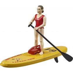 Bruder - bworld Life Guard mit Stand Up Paddle