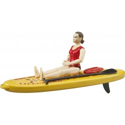 Bruder - bworld Life Guard mit Stand Up Paddle