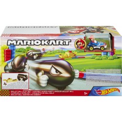 Mattel - Hot Wheels® Mario Kart Kugelwilli Spielset, Starter inkl. 1 Spielzeugauto