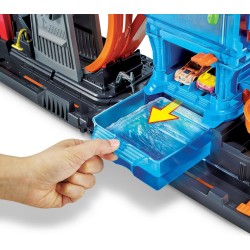 Mattel - Hot Wheels® - Color Reveal Autowaschanlage, inkl. 1 Farbwechsel-Spielzeugauto