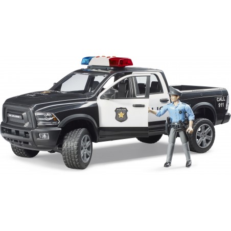 RAM 2500 Polizei Pickup mit Polizist