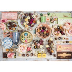 Schmidt Spiele - Puzzle - Nostalgie-Schokoladen, 1500 Teile