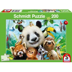 Schmidt Spiele - Puzzle - Einfach tierisch!, 200 Teile