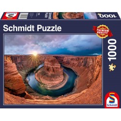 Schmidt Spiele - Puzzle - Glen Canyon - Horseshoe Bend am Colorado River, 1000 Teile