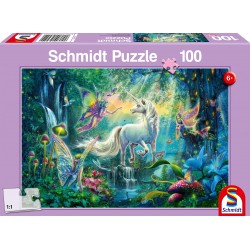 Schmidt Spiele - Puzzle - Im Land der Fabelwesen, 100 Teile