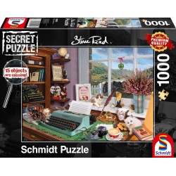 Schmidt Spiele - Secret Puzzles - Am Schreibtisch, 1000 Teile