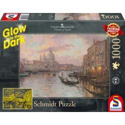 Schmidt Spiele - Puzzle - In den Straßen von Venedig, 1000 Teile