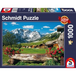 Schmidt Spiele - Puzzle - Blick ins Bergidyll, 1000 Teile