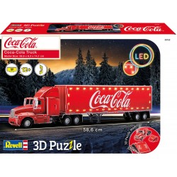Revell - 3D Puzzle - Coca-Cola Truck - LED Edition