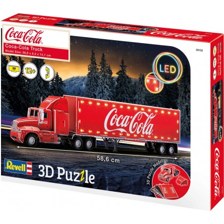 Puzzle 3D Coca-Cola Truck LED Edition // 3D Puzzle // Revell Online-Shop