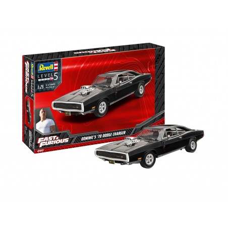 Revell - Model Set F&F Dominixs 1970 Dodge Charger