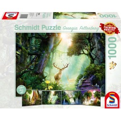 Schmidt Spiele - Puzzle - Rehe im Wald