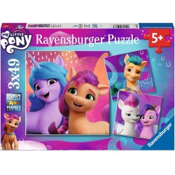 Ravensburger - My Little Pony Movie, 3 x 49 Teile