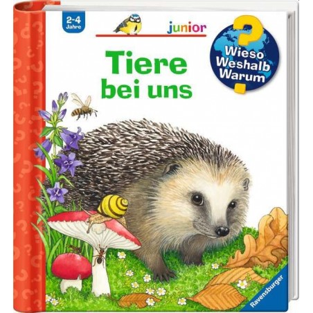 Ravensburger - Wieso? Weshalb? Warum? junior: Tiere bei uns - Band 33