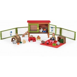Schleich - Farm World - Picknick mit den kleinen Haustieren