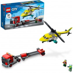 LEGO City 60343 - Hubschrauber Transporter