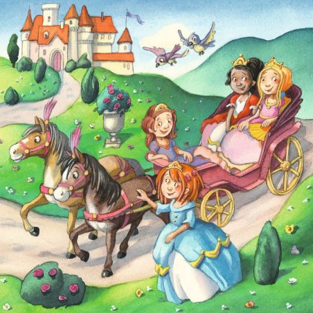 Ravensburger - Kleine Prinzessinnen, 3 x 49 Teile