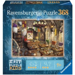 Ravensburger - EXIT Puzzle Kids In der Zauberschule, 368 Teile