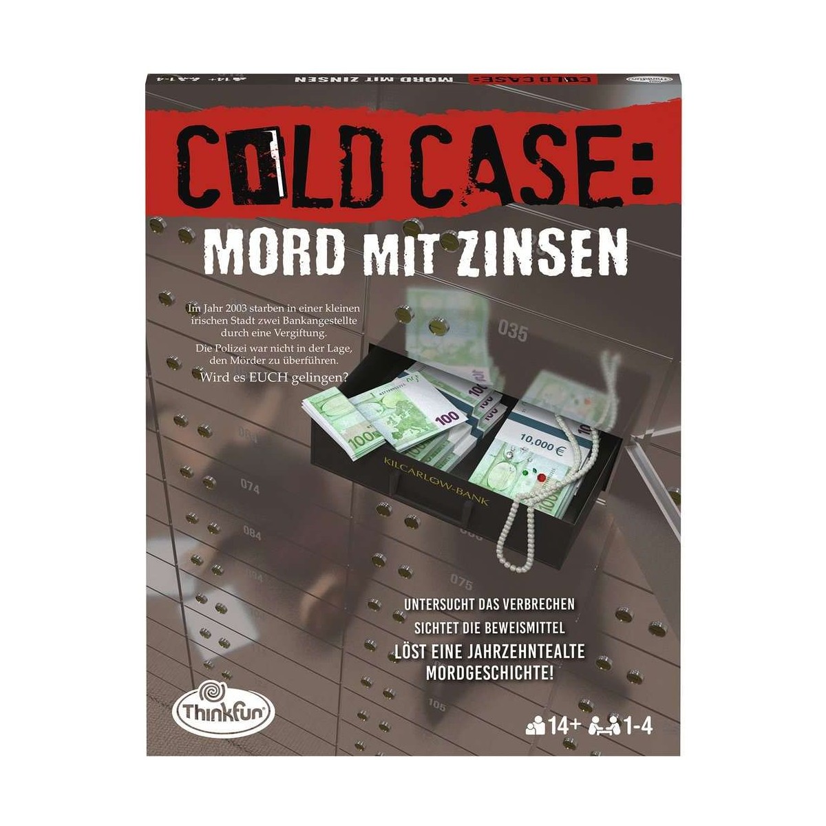 ThinkFun - ColdCase: Mord mit Zinsen