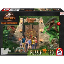 Schmidt Spiele - Jurassic World - Camp Kreidezeit, 150 Teile