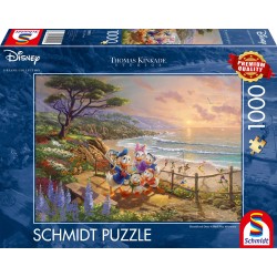 Schmidt Spiele - Disney™ - Donald and Daisy A Duck Day Afternoon, 1000 Teile