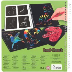 Depesche - Dino World - Magic Scratch Book
