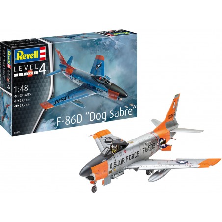 Revell - Model Set F-86D Dog Sabre Revell - Model Set F-86D Dog Sabre