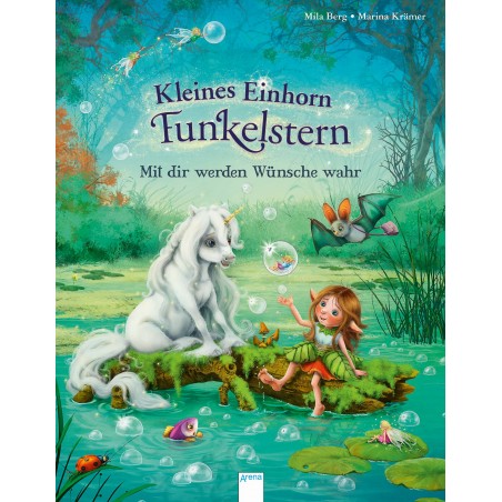 Arena Verlag - Kleines Einhorn Funkelstern - Mit dir werden Wünsche wahr, Band 2