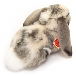 Teddy-Hermann - Hase sitzend grau weiß gescheckt 30 cm