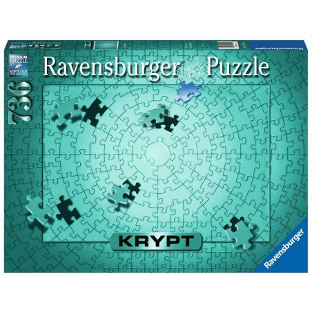 Ravensburger - Krypt Metallic Mint, 736 Teile