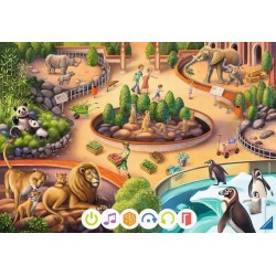 Ravensburger - tiptoi Puzzle für kleine Entdecker: Zoo
