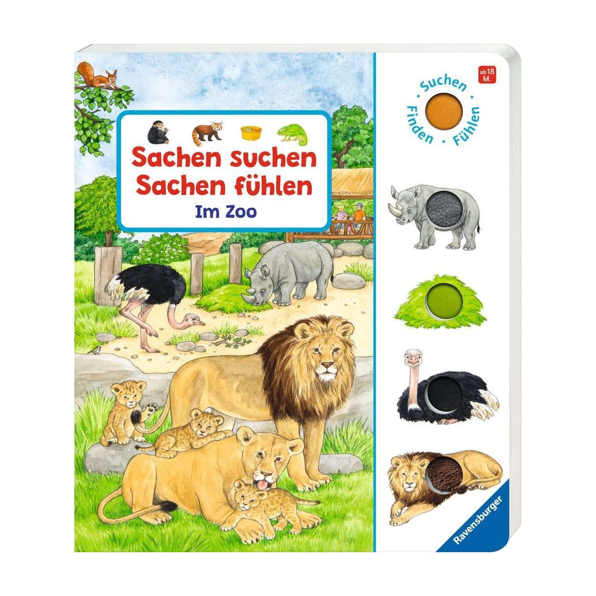 Ravensburger - Sachen suchen, Sachen fühlen: Im Zoo