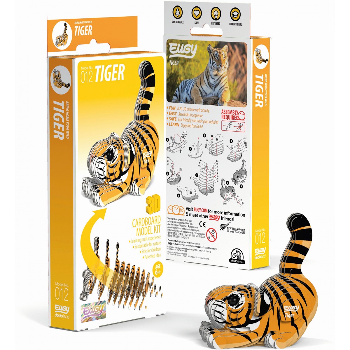 Eugy - 3D Bastelset Tiger