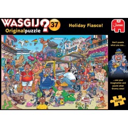 Jumbo Spiele - Wasgij Original 37 - Holiday Fiasco, 1000 Teile