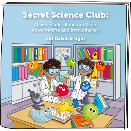 Tonies - Secret Science Club: Abwehrstark - Rund um Viren, Abwehrkräfte und Immunhelfer!
